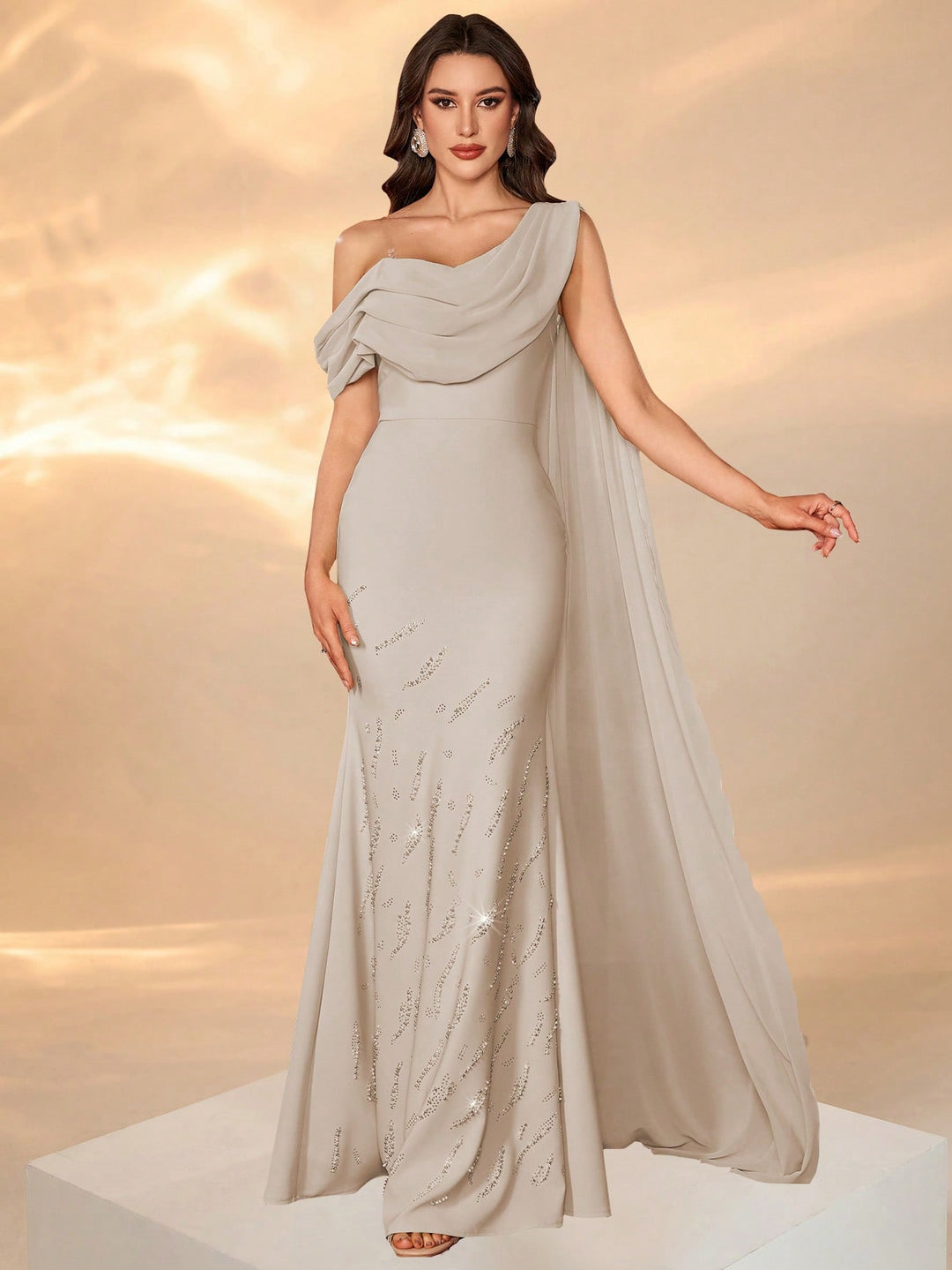 Rochie SHEIN, bej