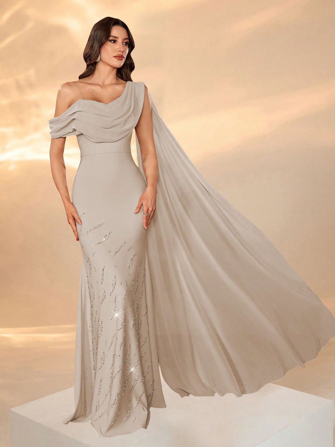 Rochie SHEIN, bej