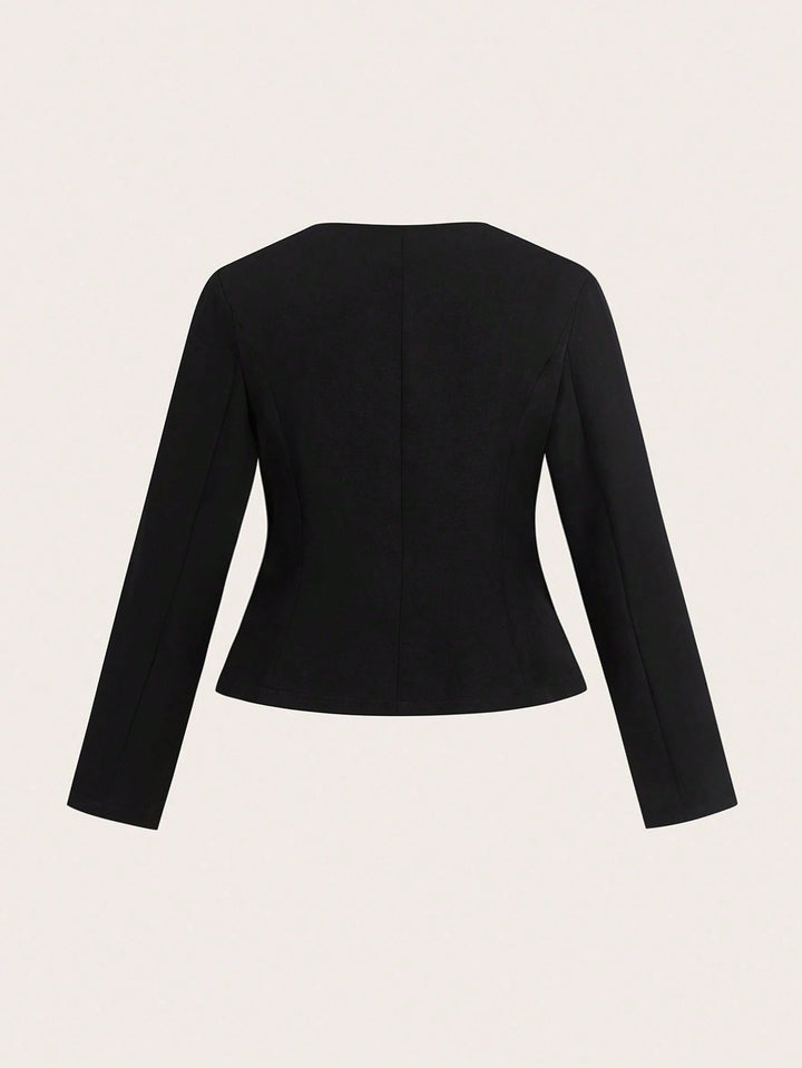 Sacou SHEIN, negru