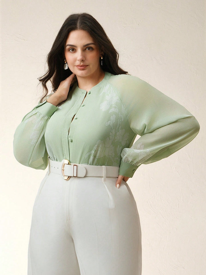 Bluză SHEIN, verde