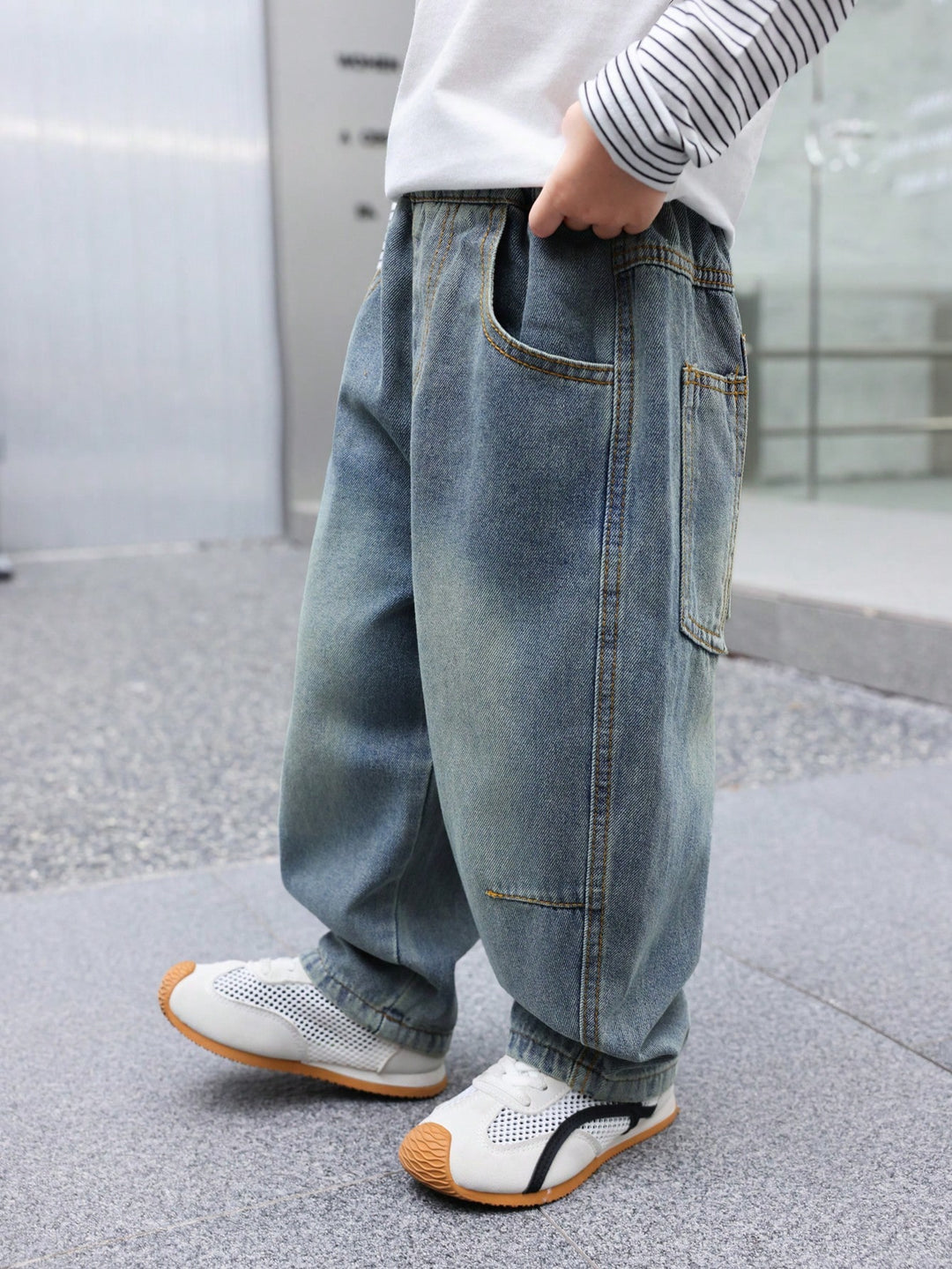 Jeans SHEIN, albastru