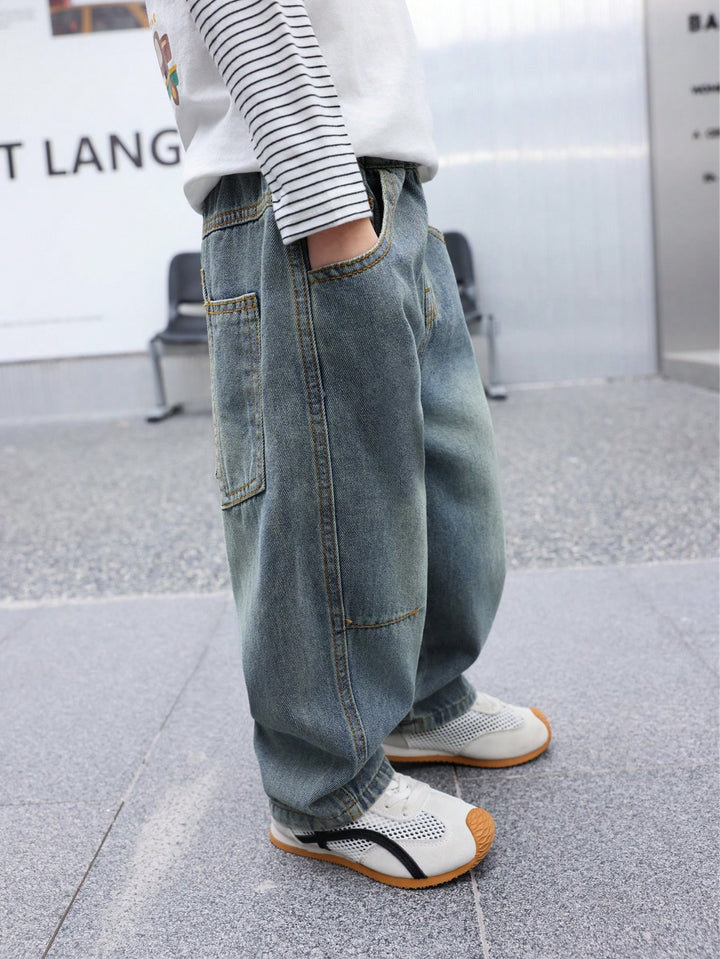 Jeans SHEIN, albastru