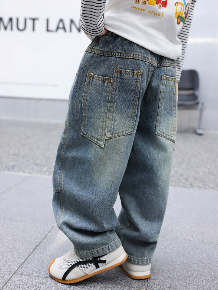 Jeans SHEIN, albastru