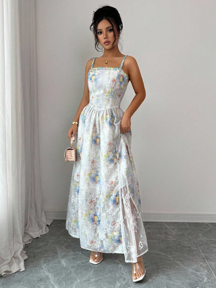 Rochie midi SHEIN, mix culori