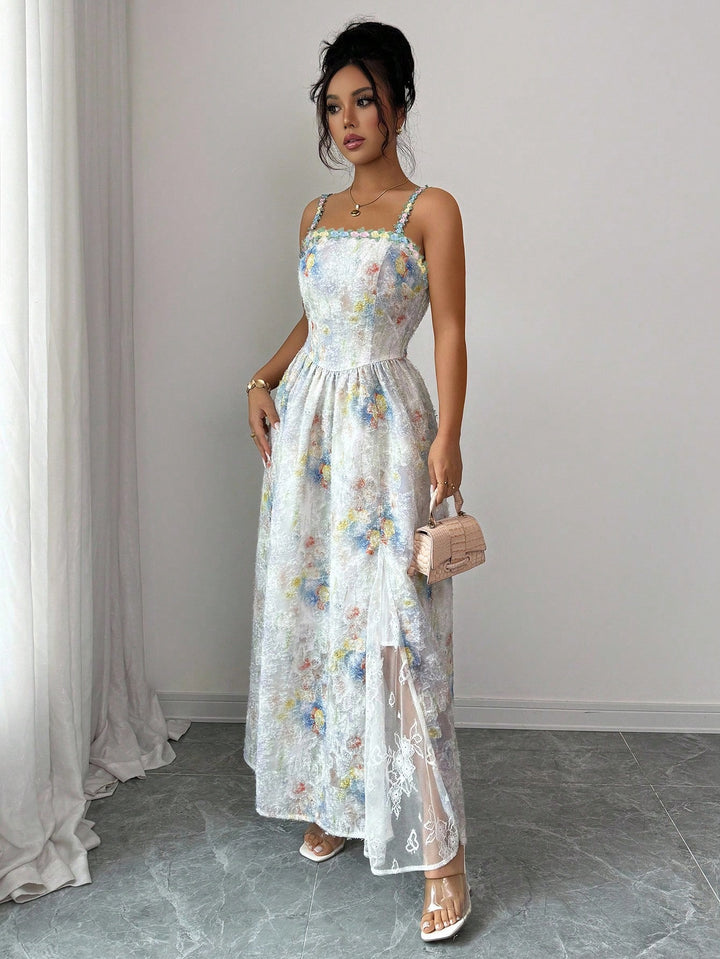 Rochie midi SHEIN, mix culori