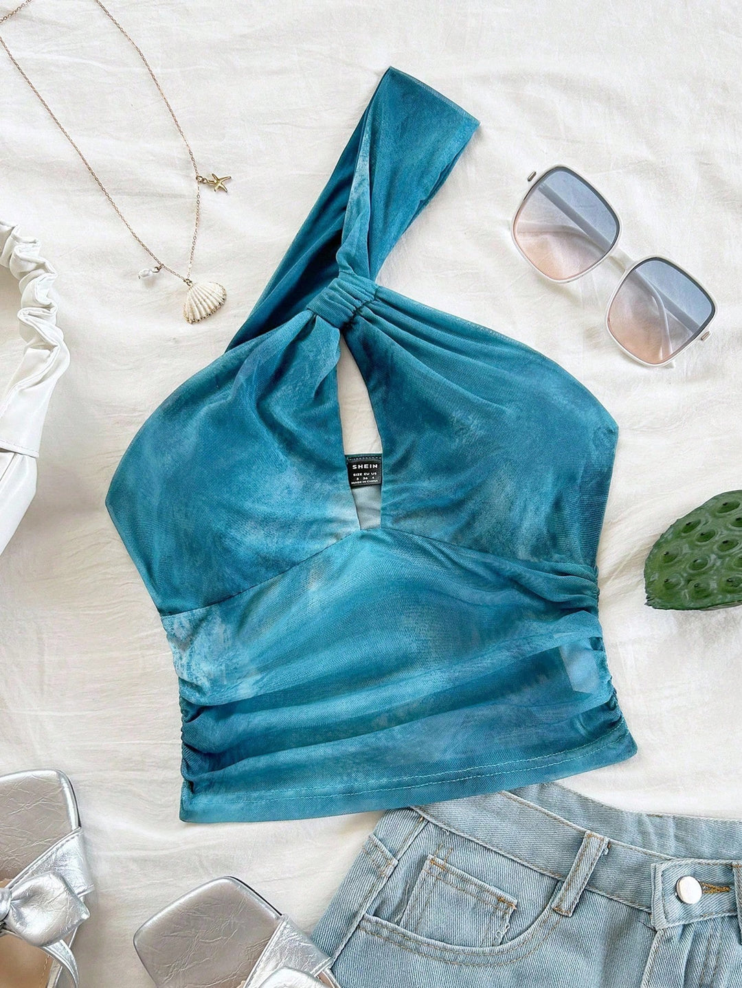 Top SHEIN, albastru