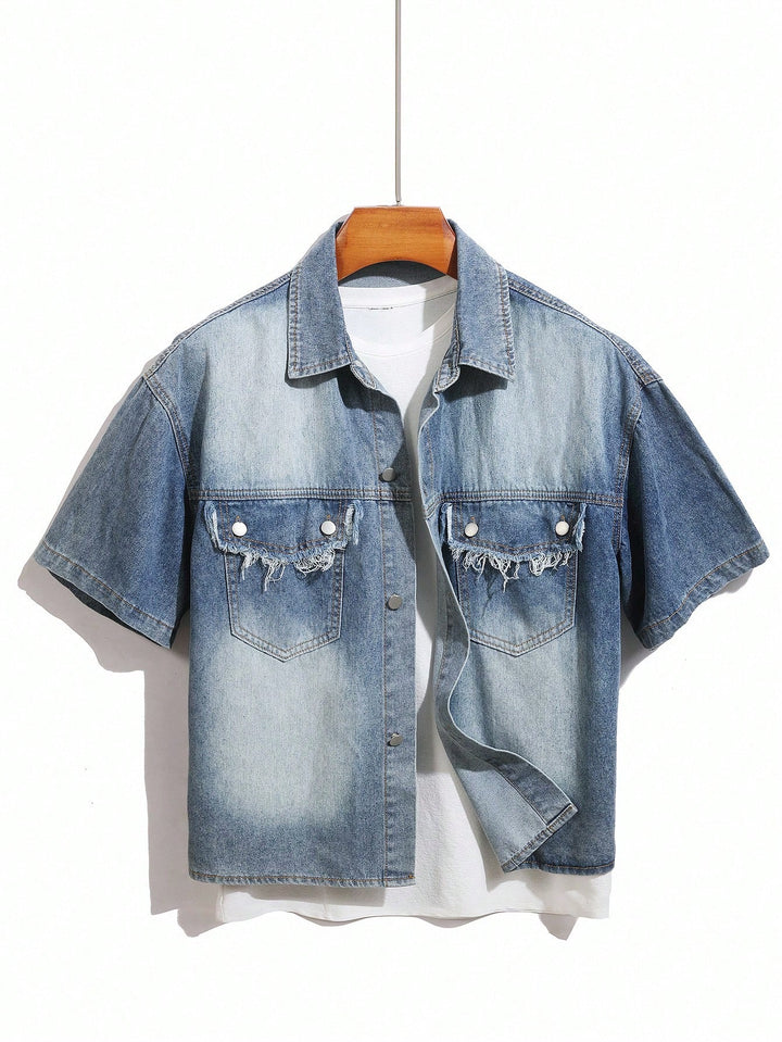 Tricou SHEIN, albastru