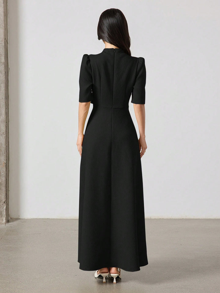 SHEIN Maxi ruha, fekete