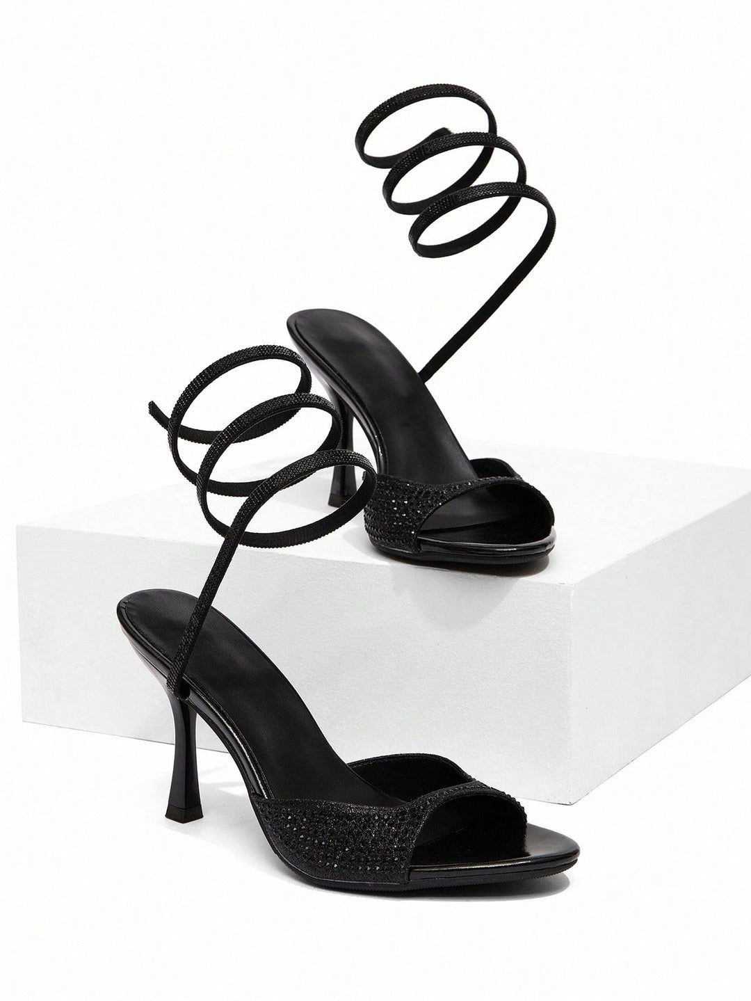 Sandale SHEIN, negru