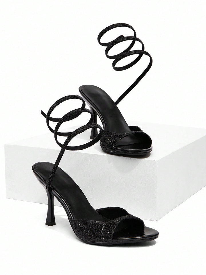 Sandale SHEIN, negru