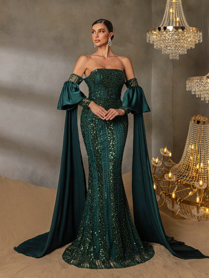 Rochie SHEIN, verde