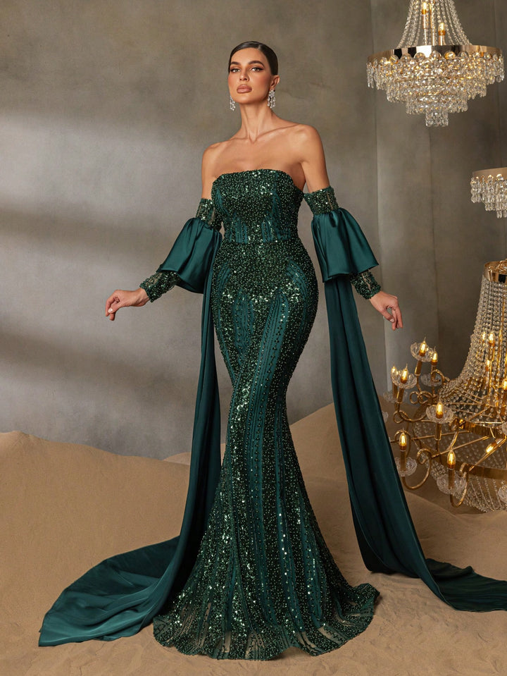Rochie SHEIN, verde