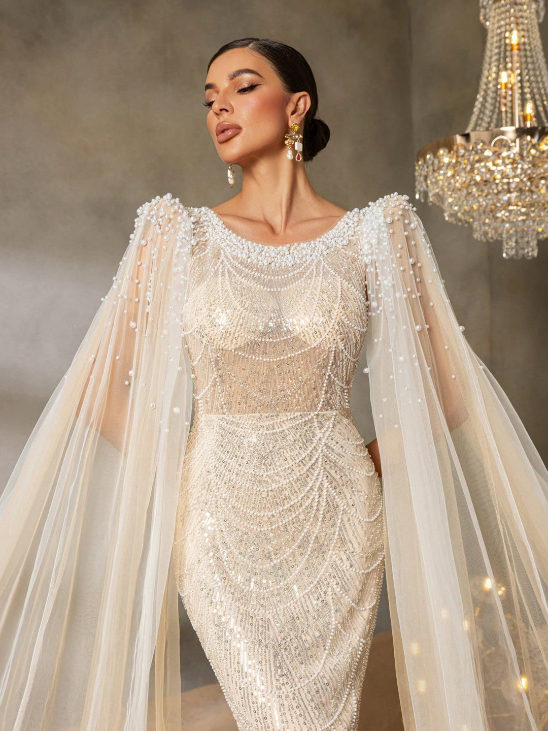 Rochie SHEIN, bej