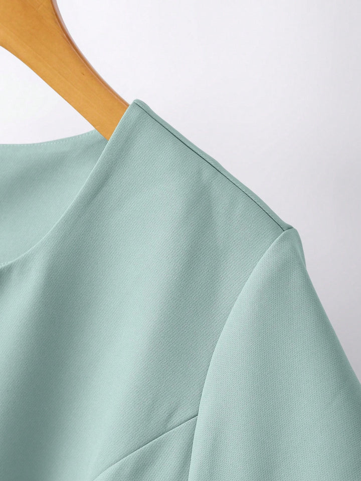 Rochie  midi SHEIN, verde