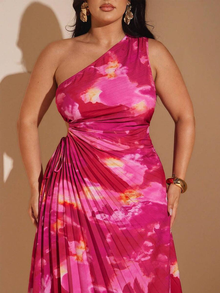 Rochie maxi SHEIN, mix culori