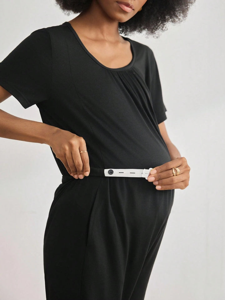 Compleu pijamale SHEIN, negru