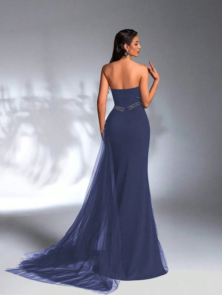 Rochie de ocazie SHEIN, albastru