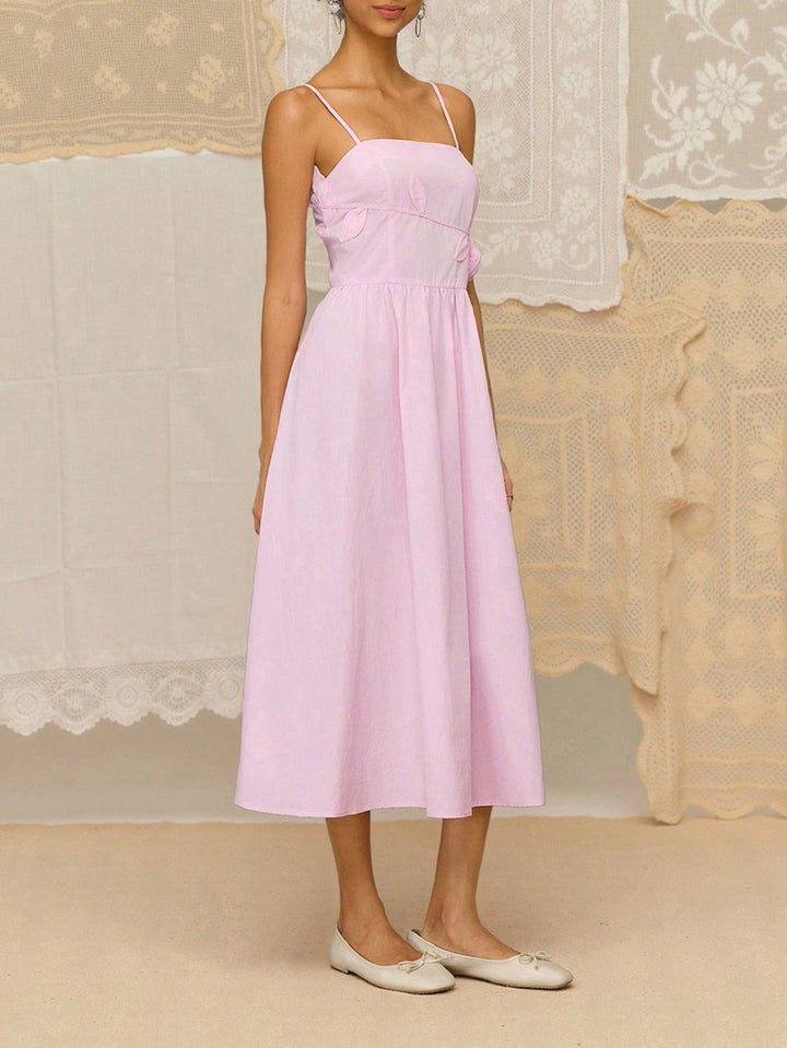 Rochie midi SHEIN, roz