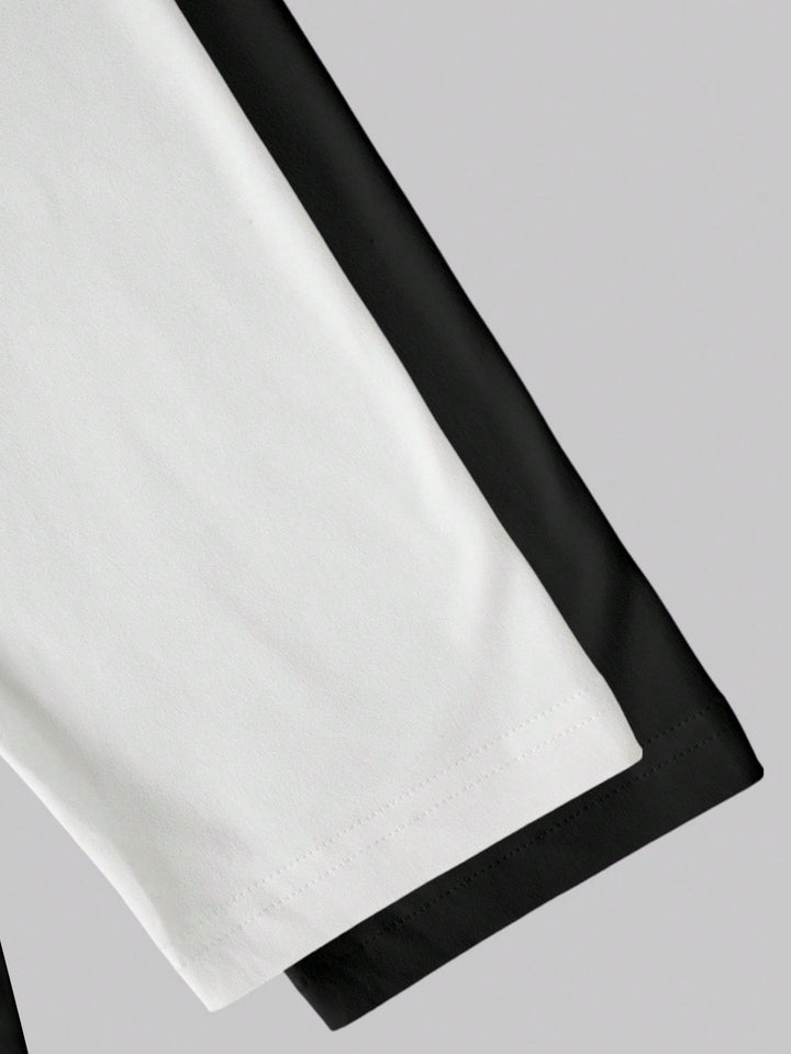 Tricou cu mâneci lungi SHEIN, mix culori