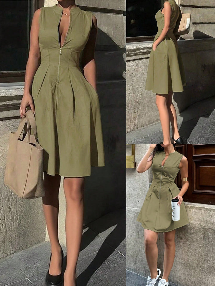 Rochie scurtă SHEIN, verde
