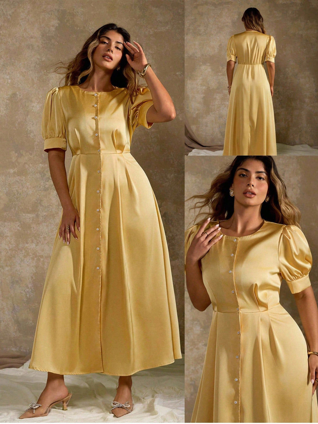 Rochie SHEIN, galben