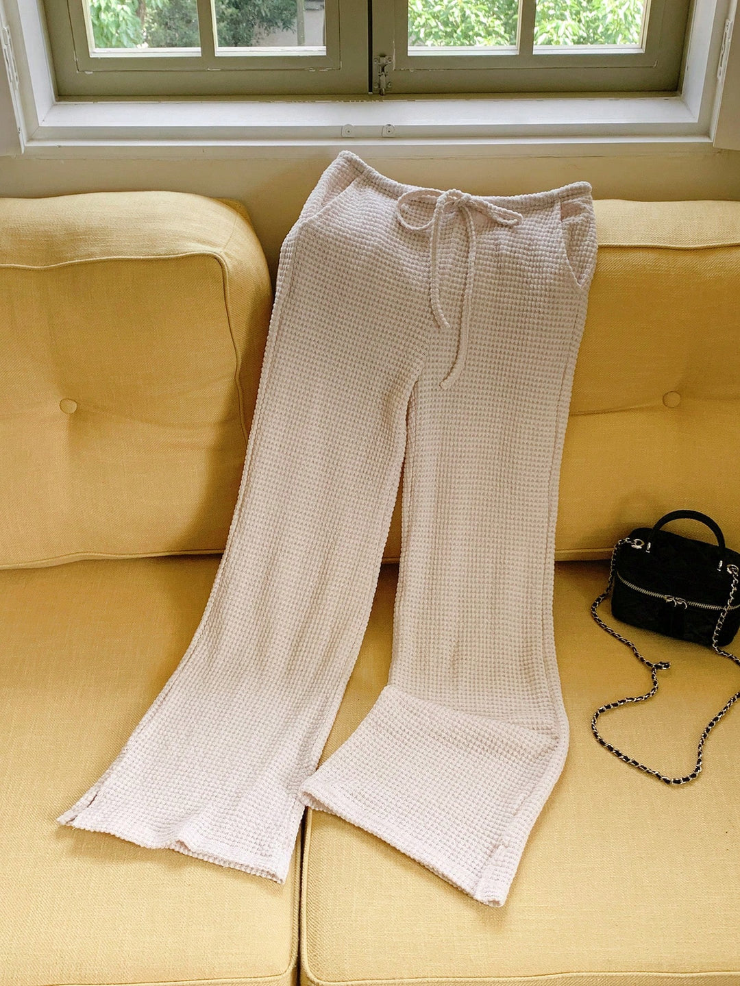 Pantaloni SHEIN, portocaliu