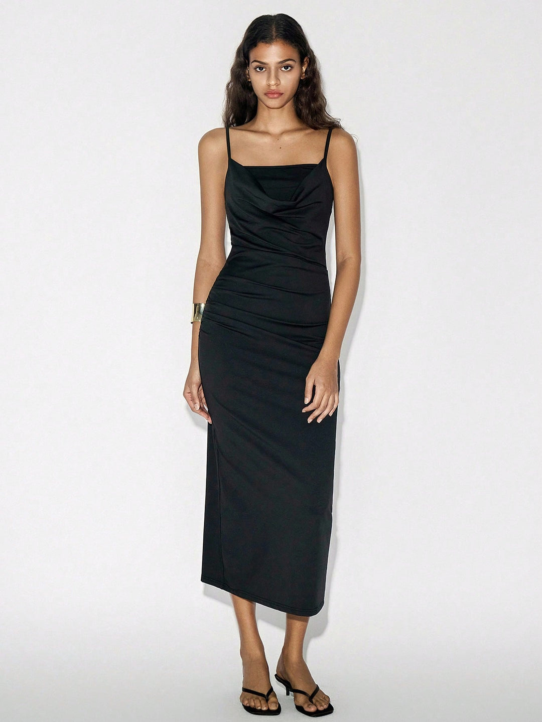 Rochie midi SHEIN, negru