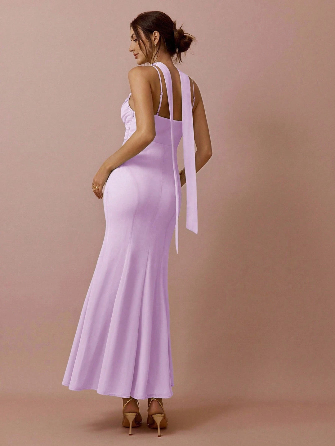 Rochie maxi Shein, roz