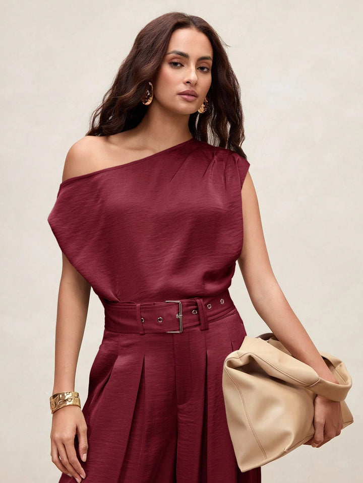 Bluza SHEIN, vișiniu