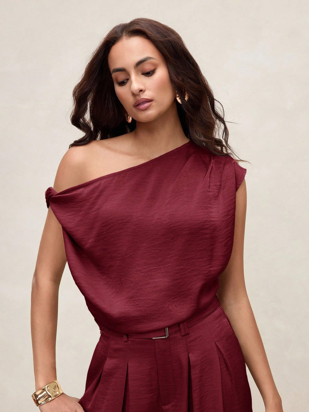 Bluza SHEIN, vișiniu