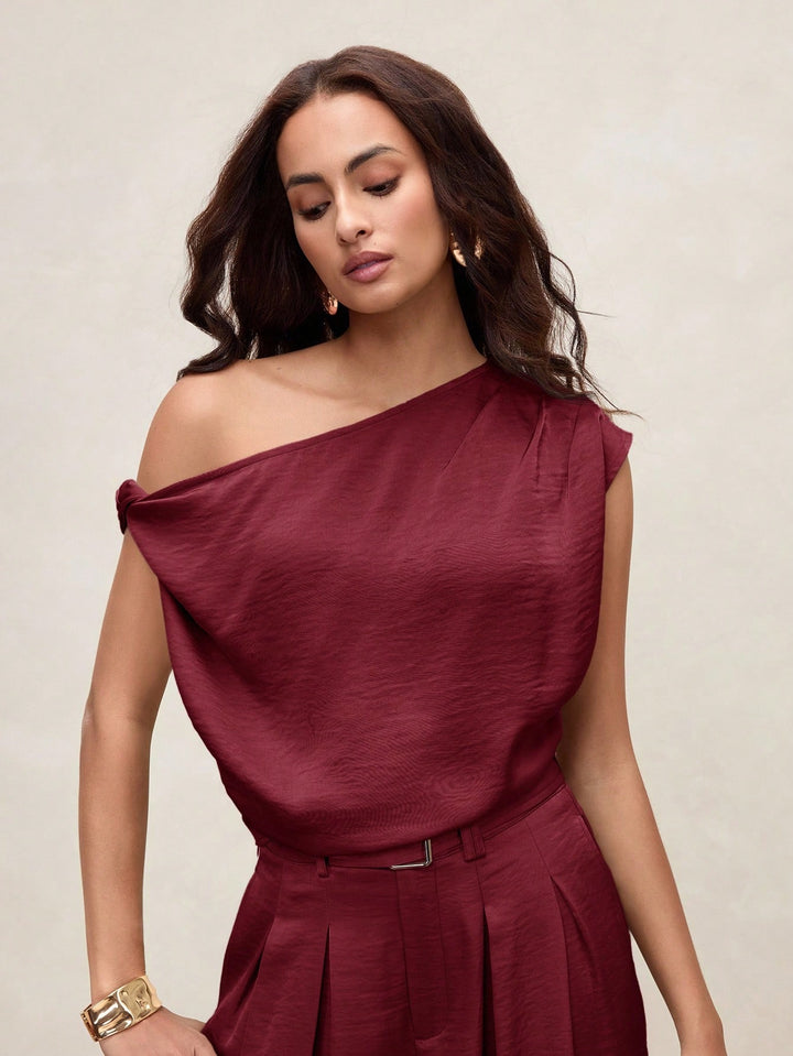 Bluza SHEIN, vișiniu
