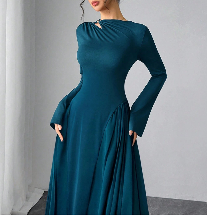 SHEIN maxi ruha, kék