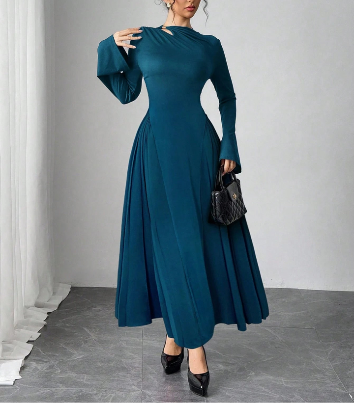 SHEIN maxi ruha, kék