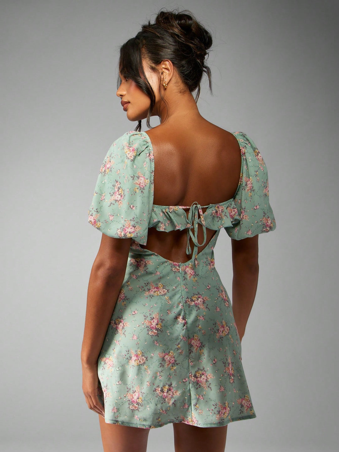 Rochie mini SHEIN, verde