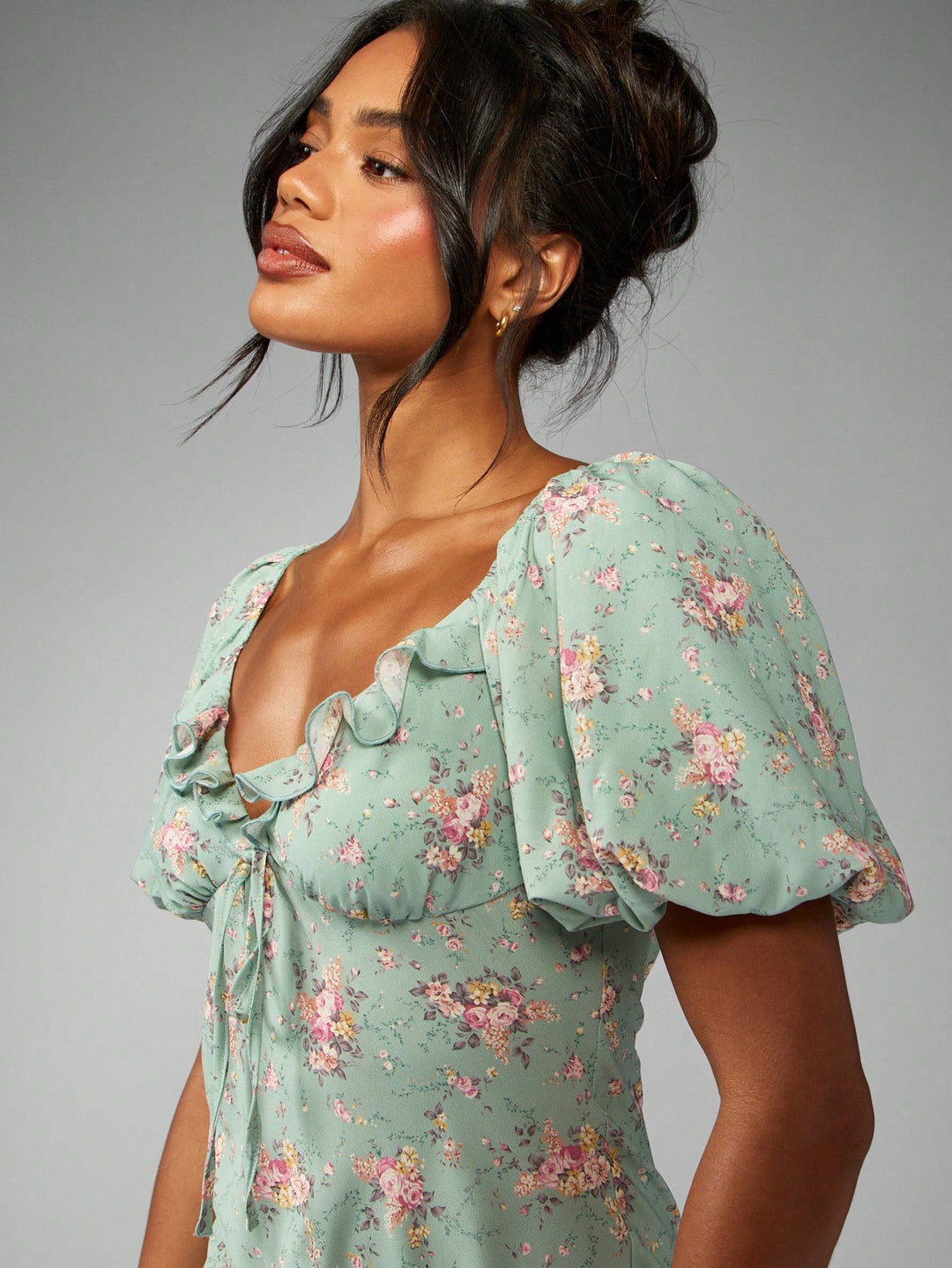 Rochie mini SHEIN, verde