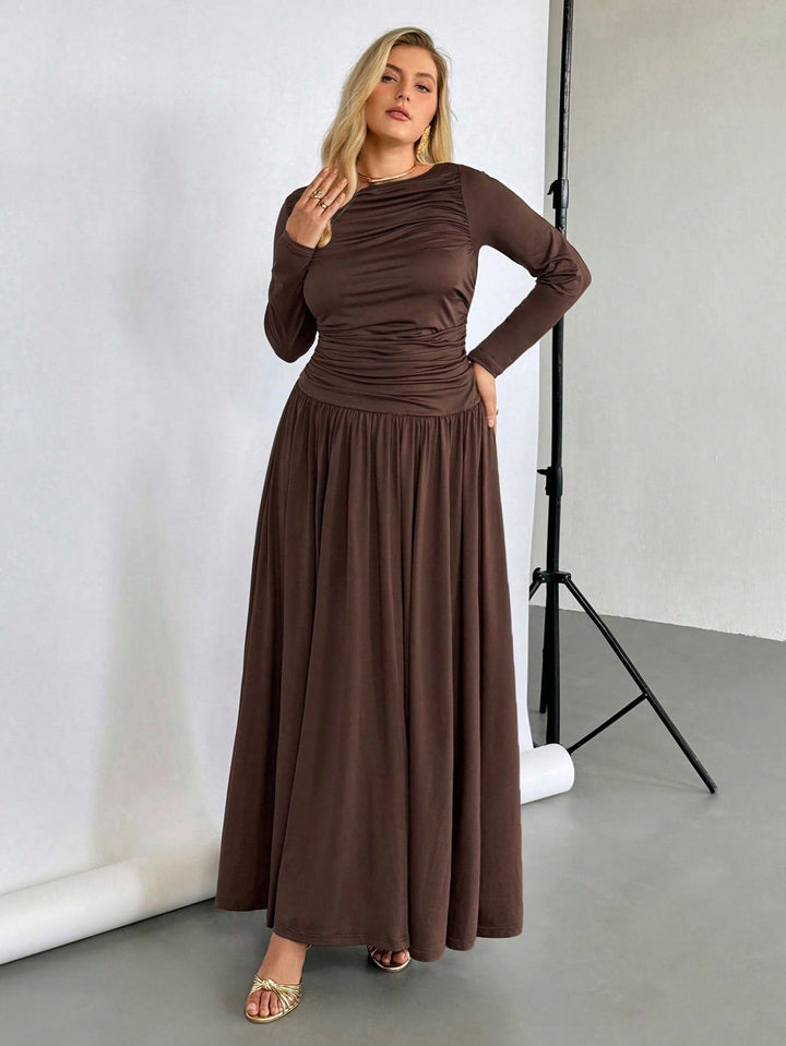 Rochie SHEIN, maro