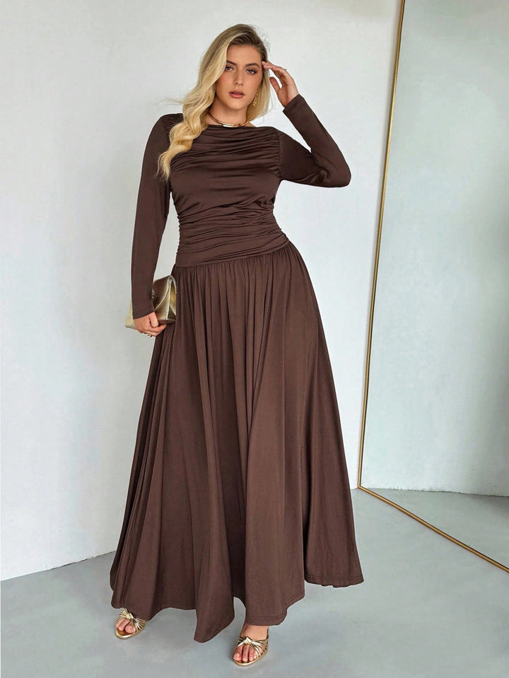 Rochie SHEIN, maro