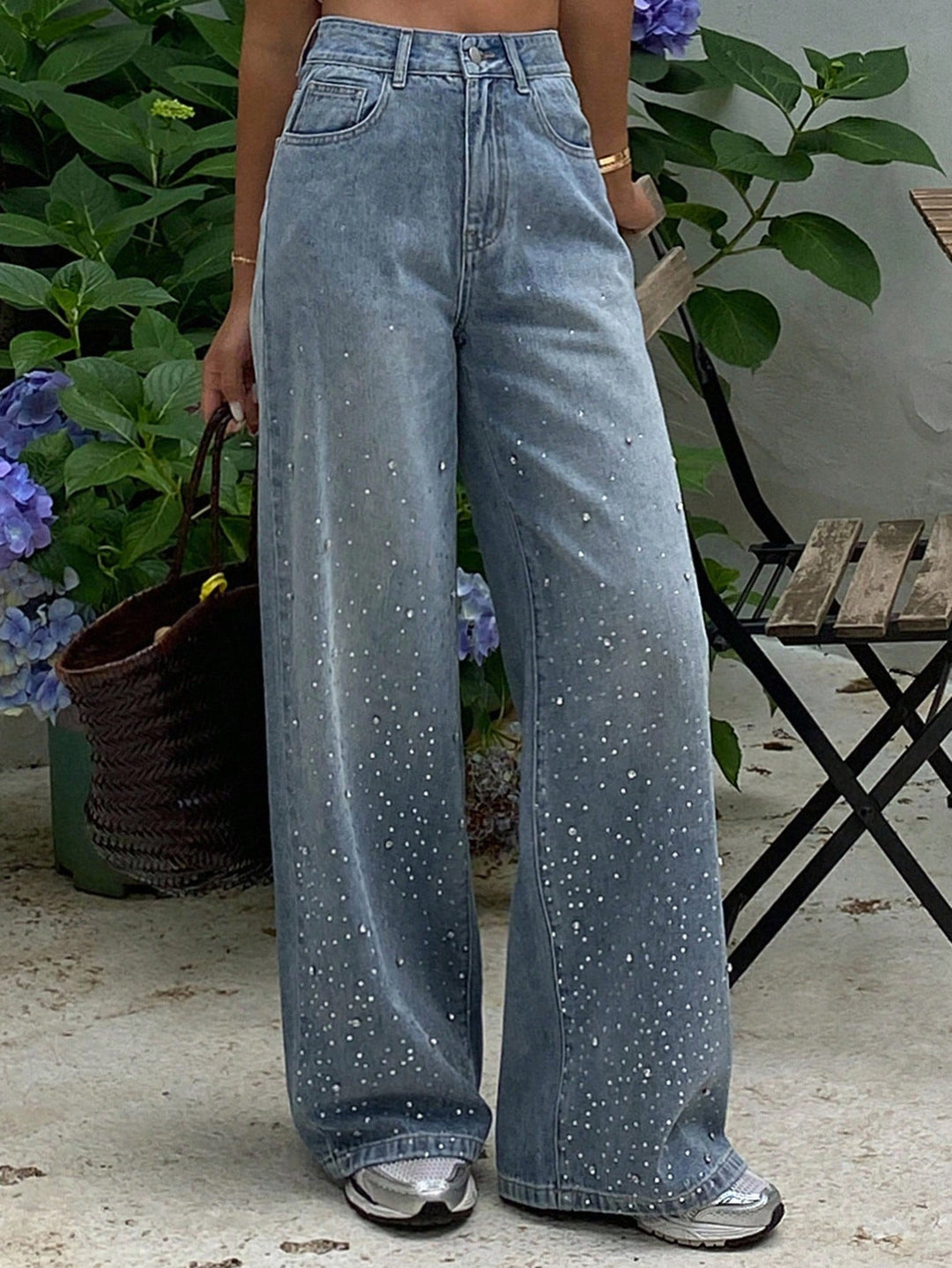 Jeans SHEIN, albastru