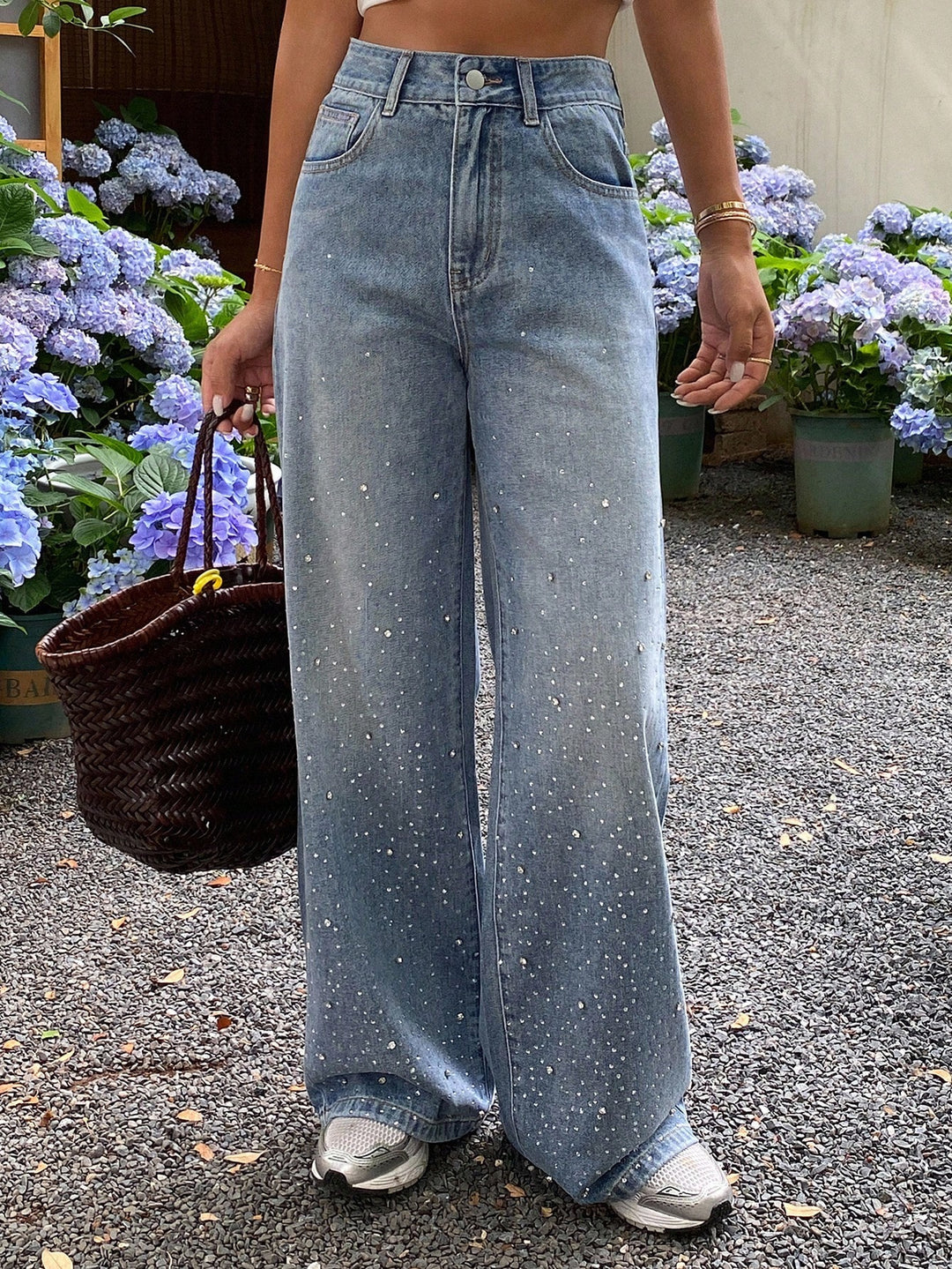 Jeans SHEIN, albastru