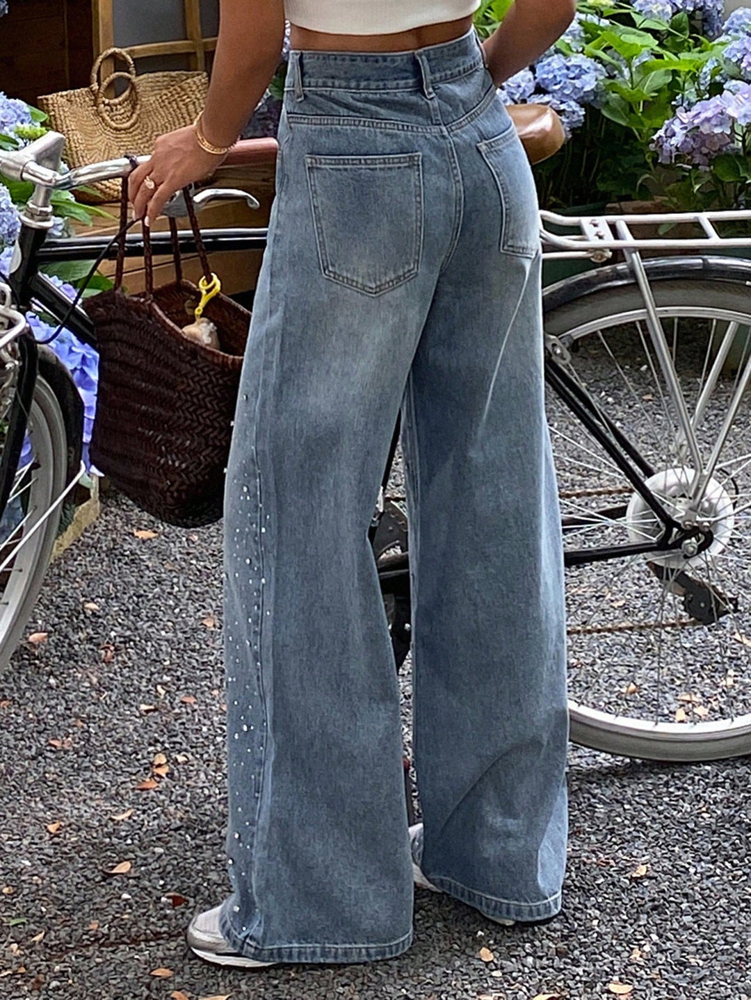 Jeans SHEIN, albastru