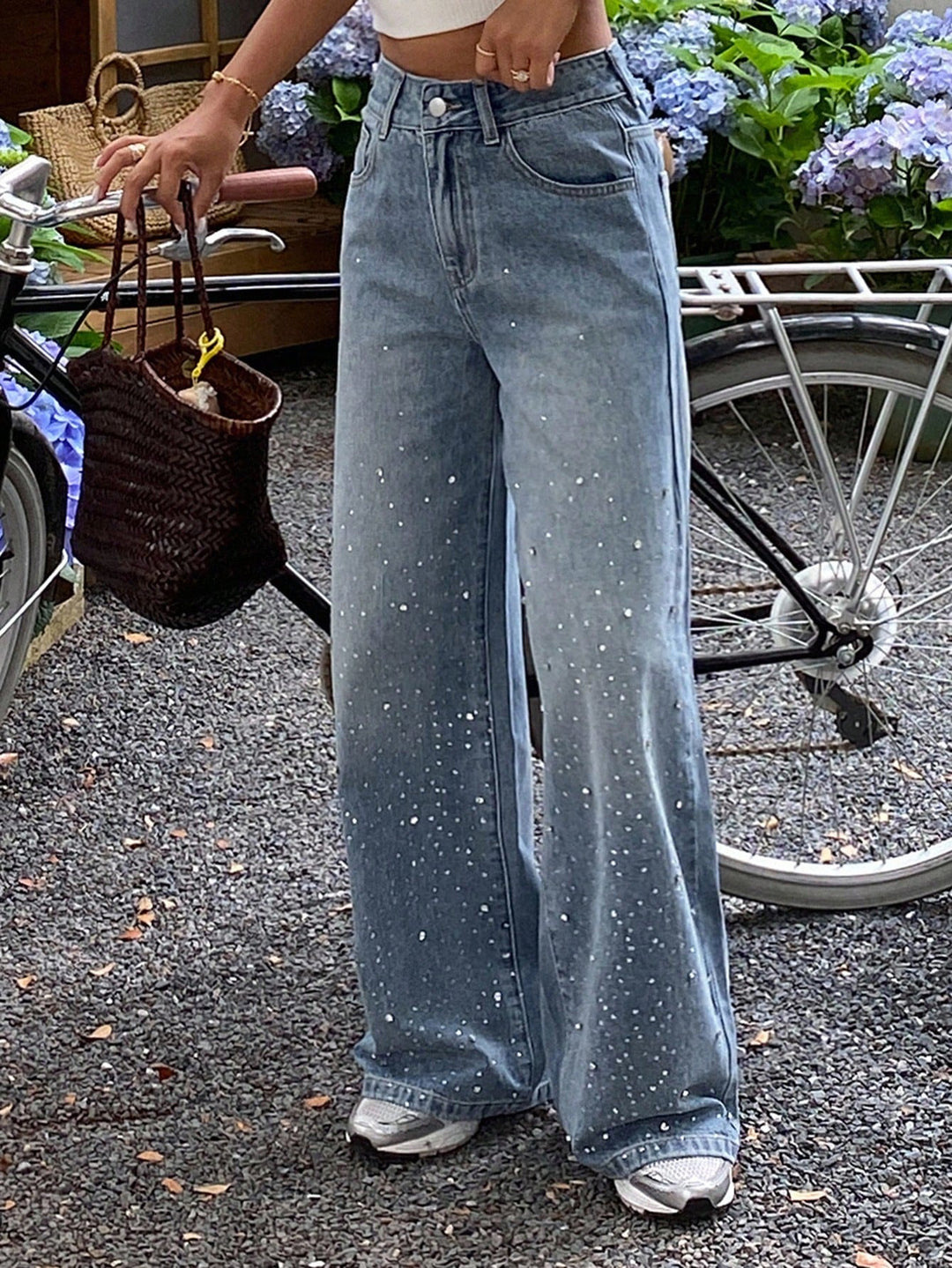 Jeans SHEIN, albastru