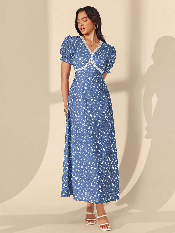 Rochie maxi SHEIN, albastru