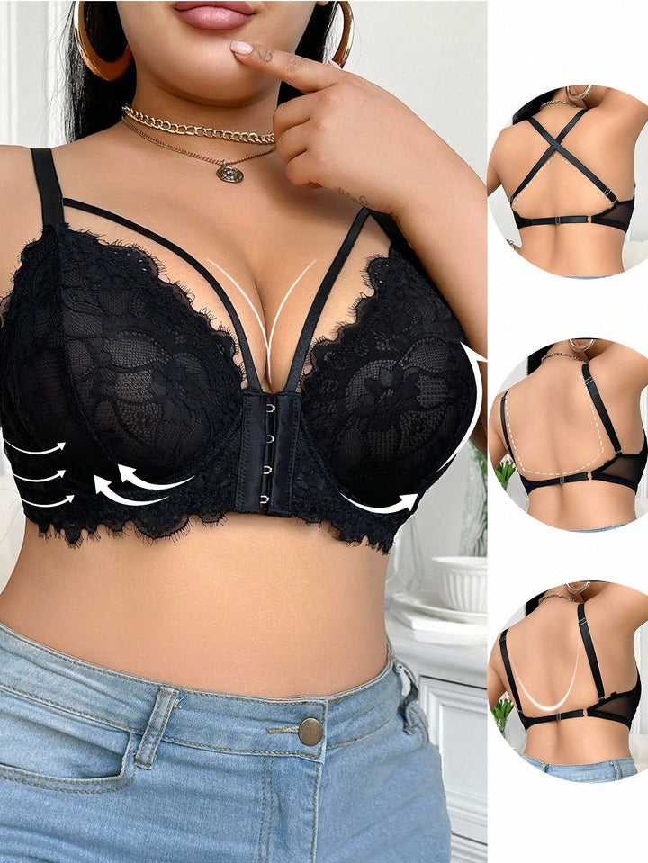 SHEIN melltartó, fekete