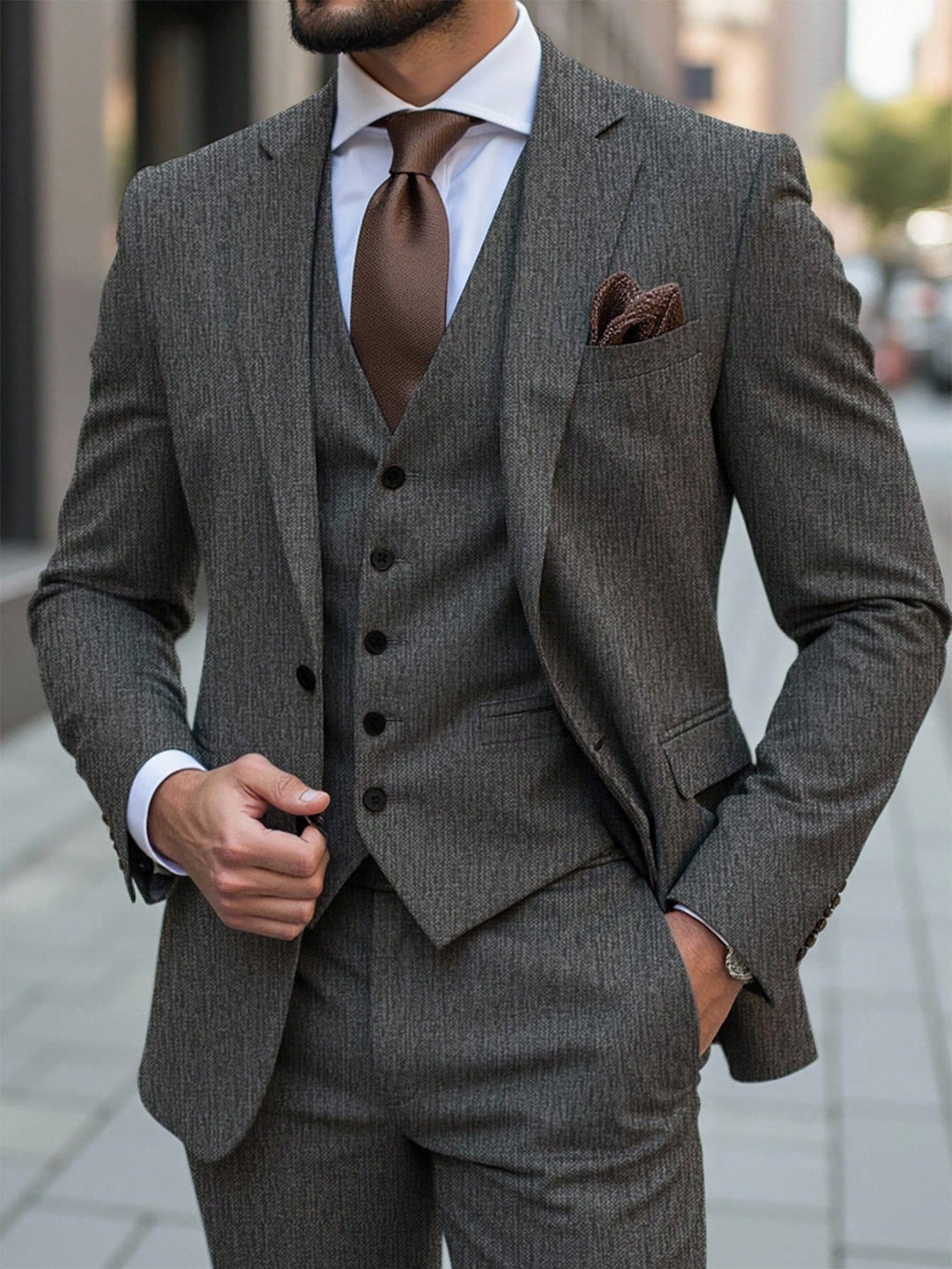 Costum SHEIN, gri