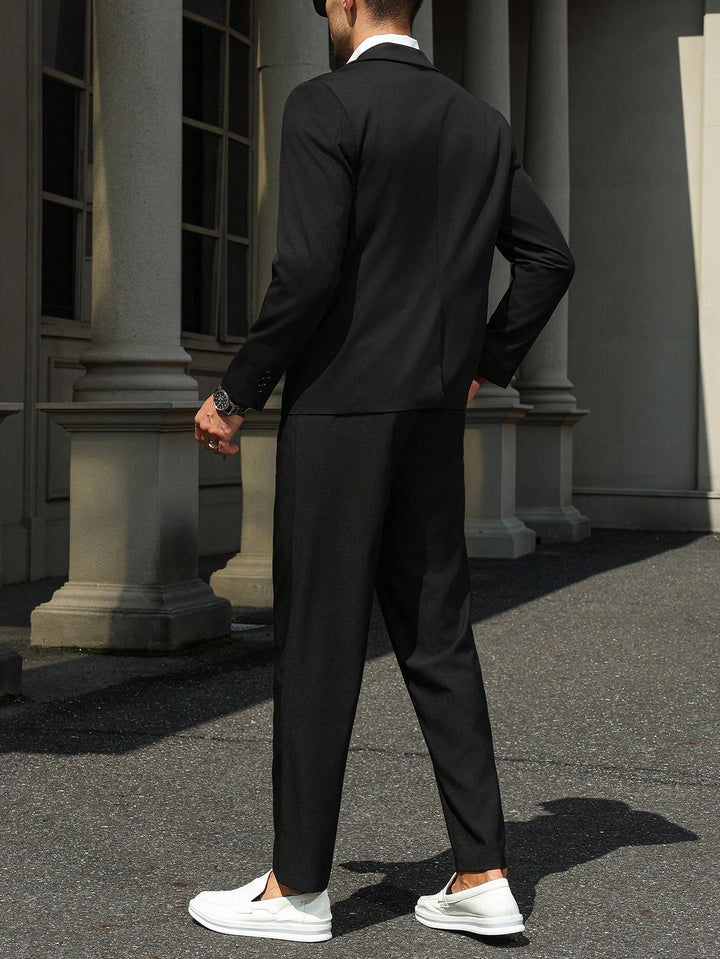 Costum SHEIN, negru