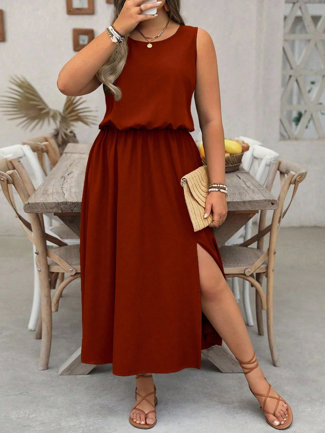 SHEIN barna maxi ruha