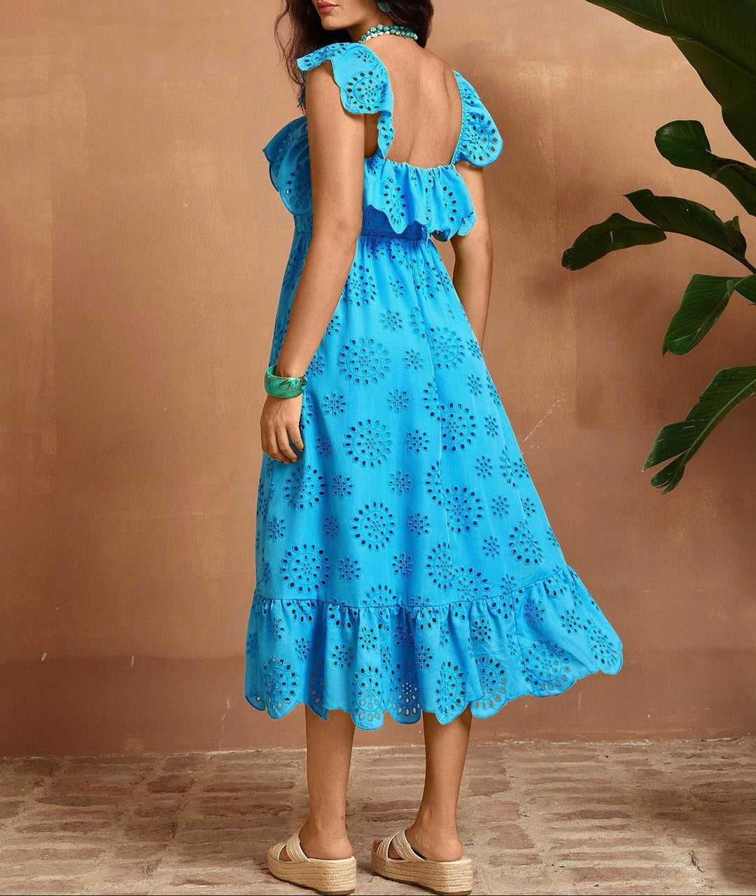 Rochie maxi SHEIN, albastru