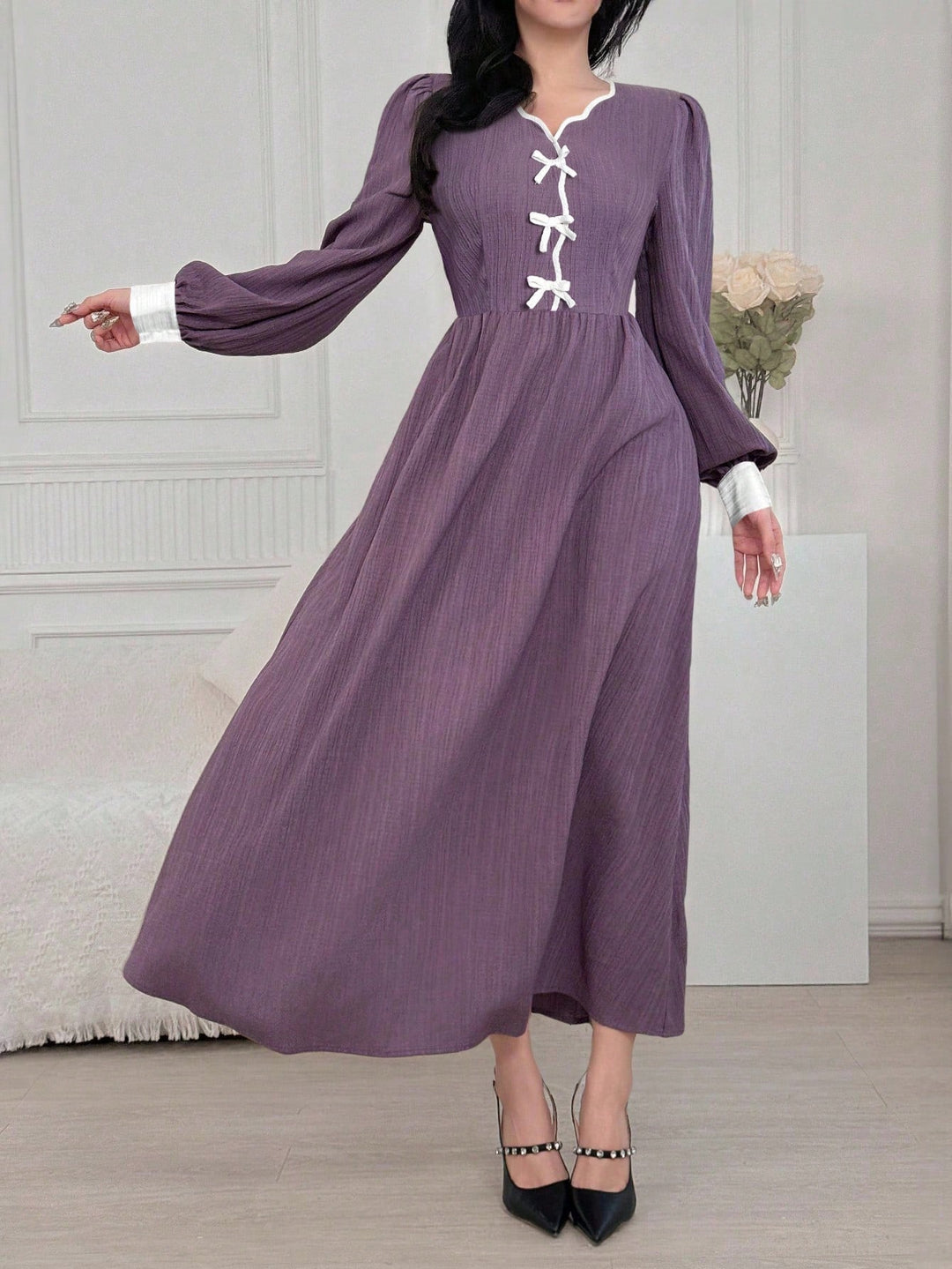 Rochie maxi SHEIN, mov