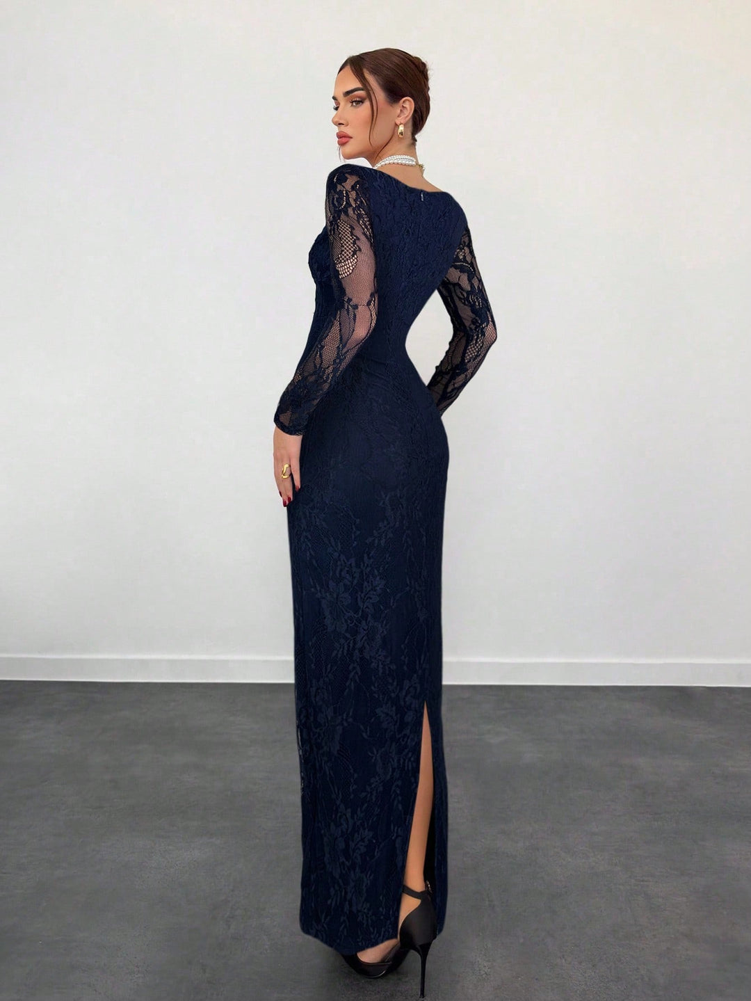 Rochie maxi SHEIN, albastru