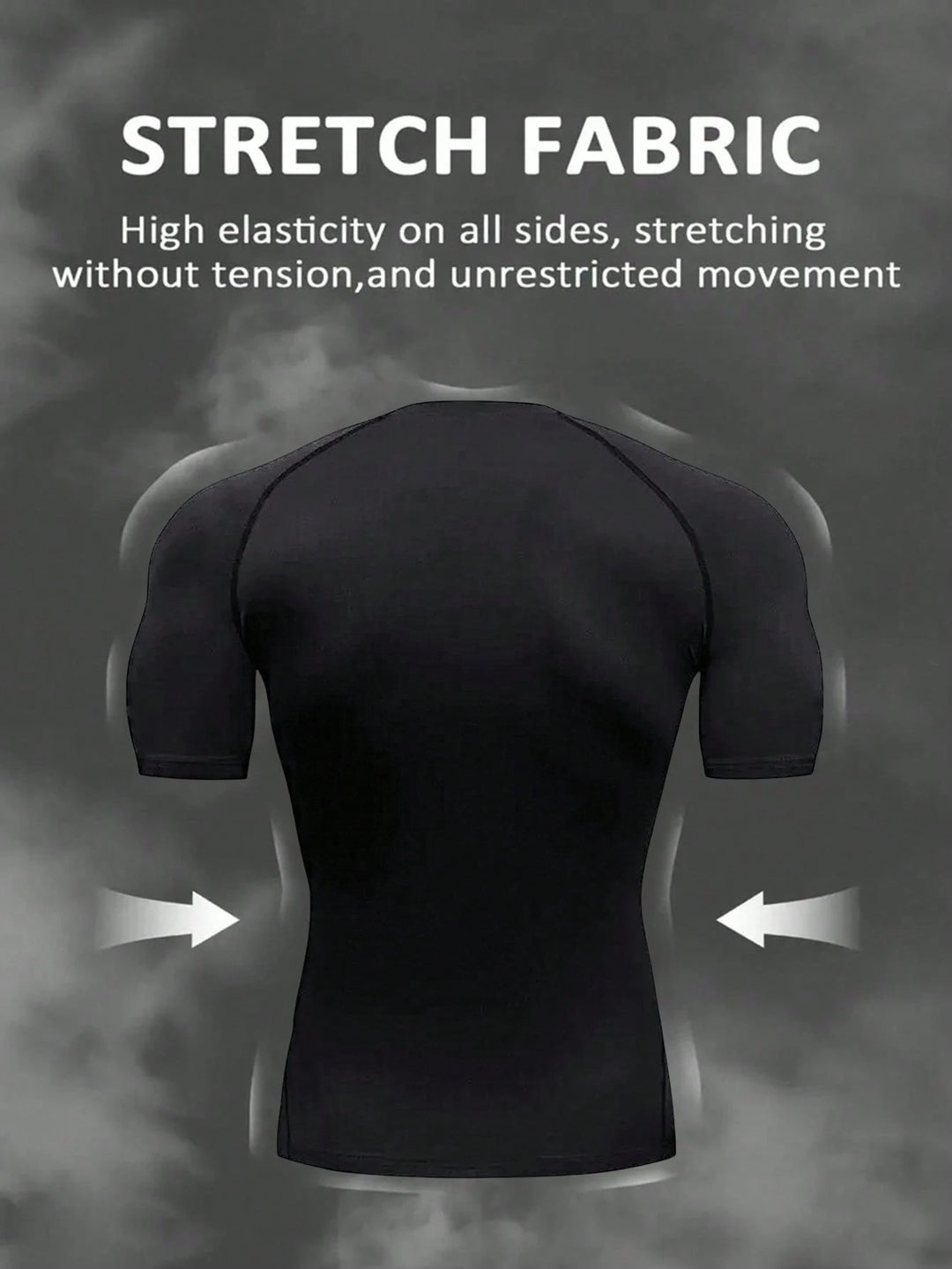 Tricou Sport SHEIN, negru